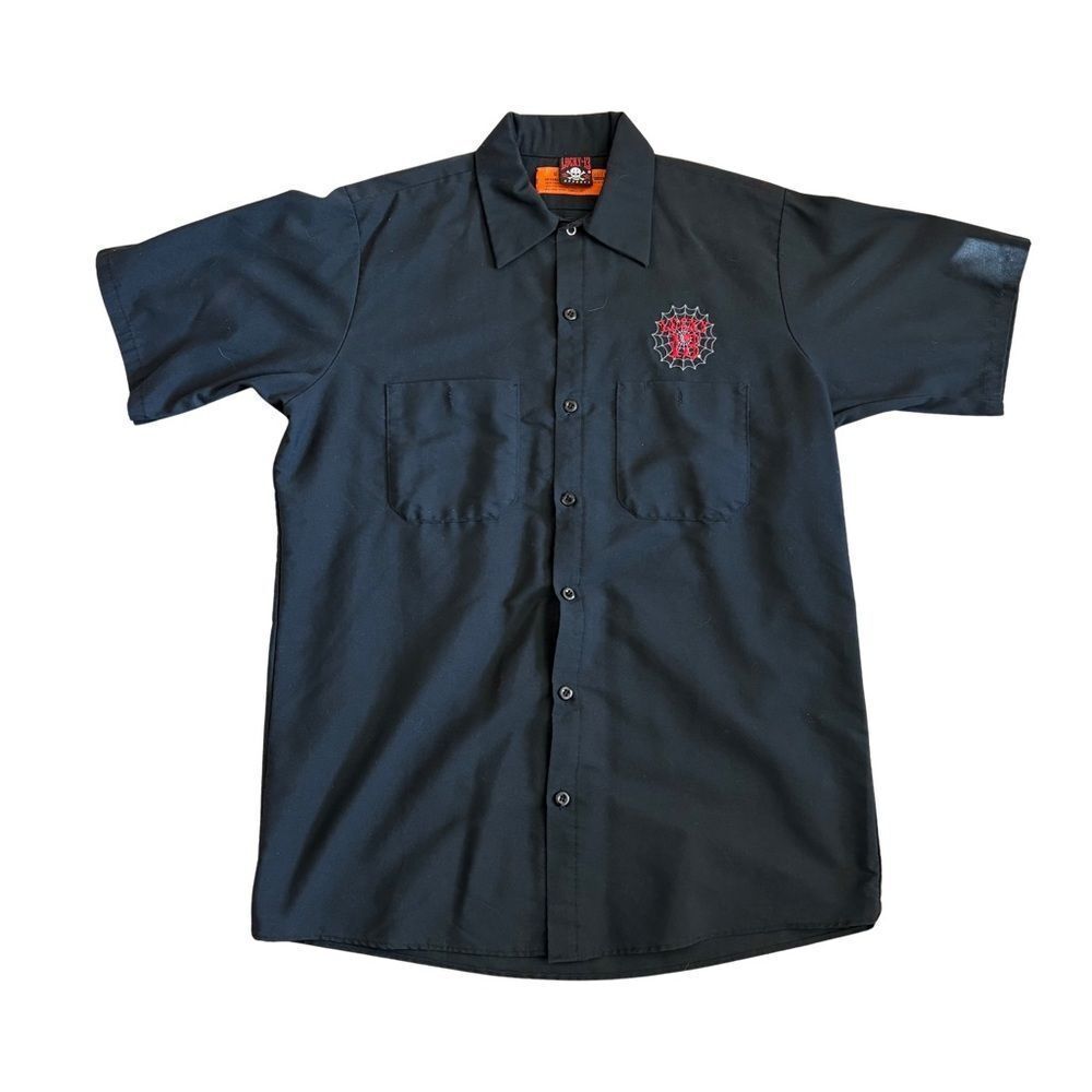 Lucky 13 King of Pain Black Short Sleeve Men's Shirt